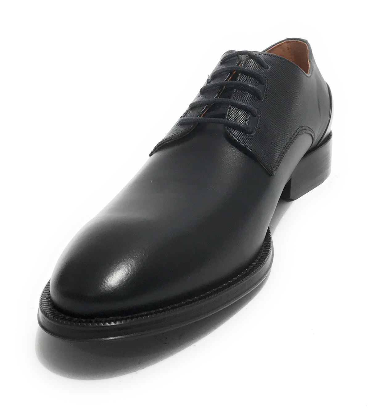 Scarpe uomo Ambitious 11082 francesina stringata in pelle blue navy US21AM20