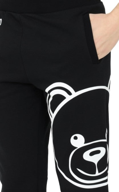 Pantalone felpa Moschino nero uomo E23MO03 A4313 8121