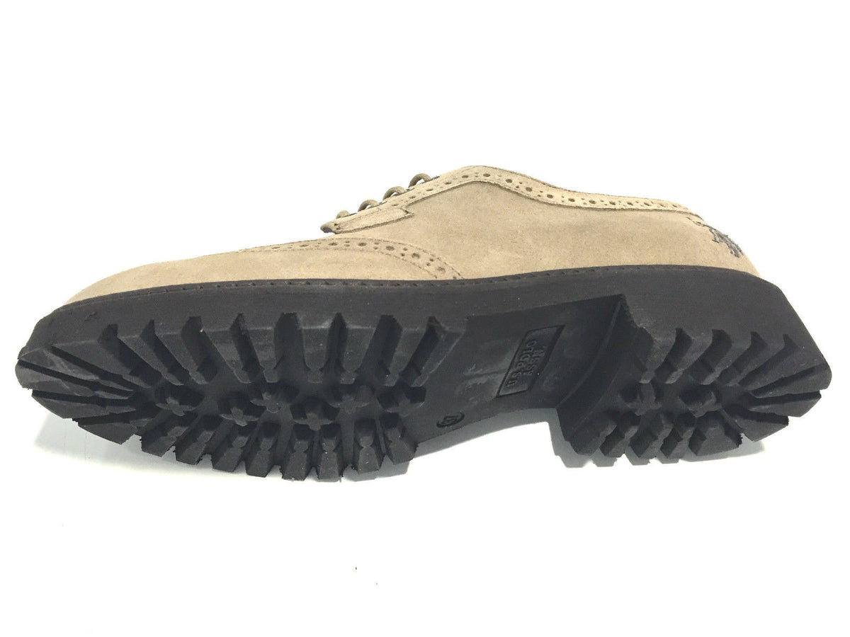 SCARPE DONNA US POLO FRANCESINA IN CAMOSCIO TAUPE  DOPPIO  CARRARMATO  D16UP04
