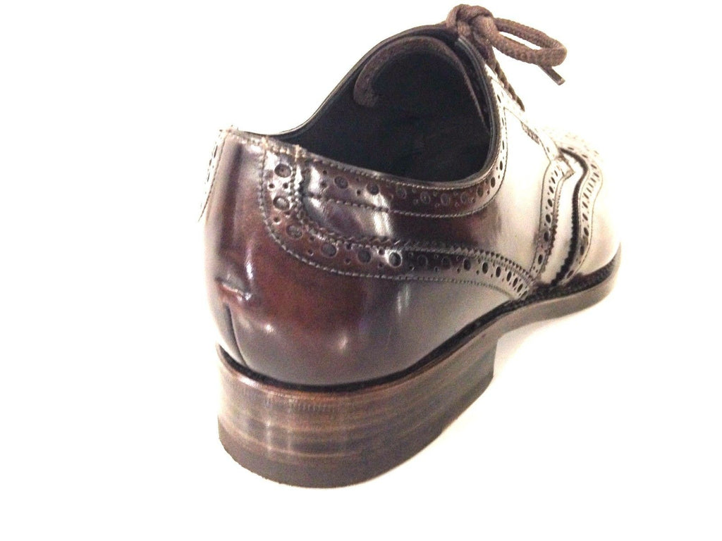 Scarpe uomo Harris anniversary brogue all derby abrasivato moro classico U15HA06
