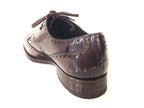 Scarpe uomo Harris anniversary brogue all derby abrasivato moro classico U15HA06
