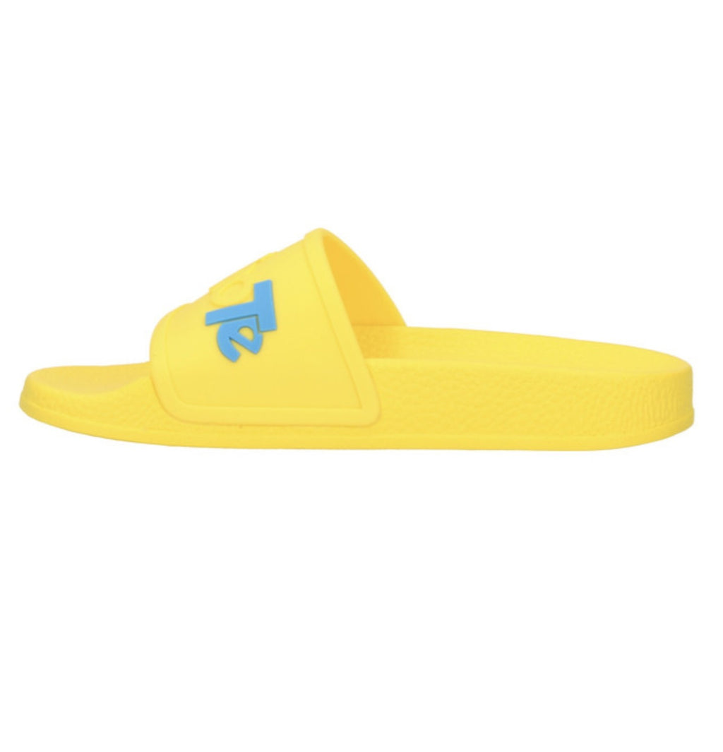 Scarpe bambino Liu-Jo ciabatta Me Contro Te kos-9 slipper yellow ZS21LJ24 4B1005EX102