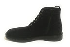POLACCHINO UOMO ANTICA CUOIERIA MOD. VELOUR PELLE SCAMOSCIATA BLU U19AC06