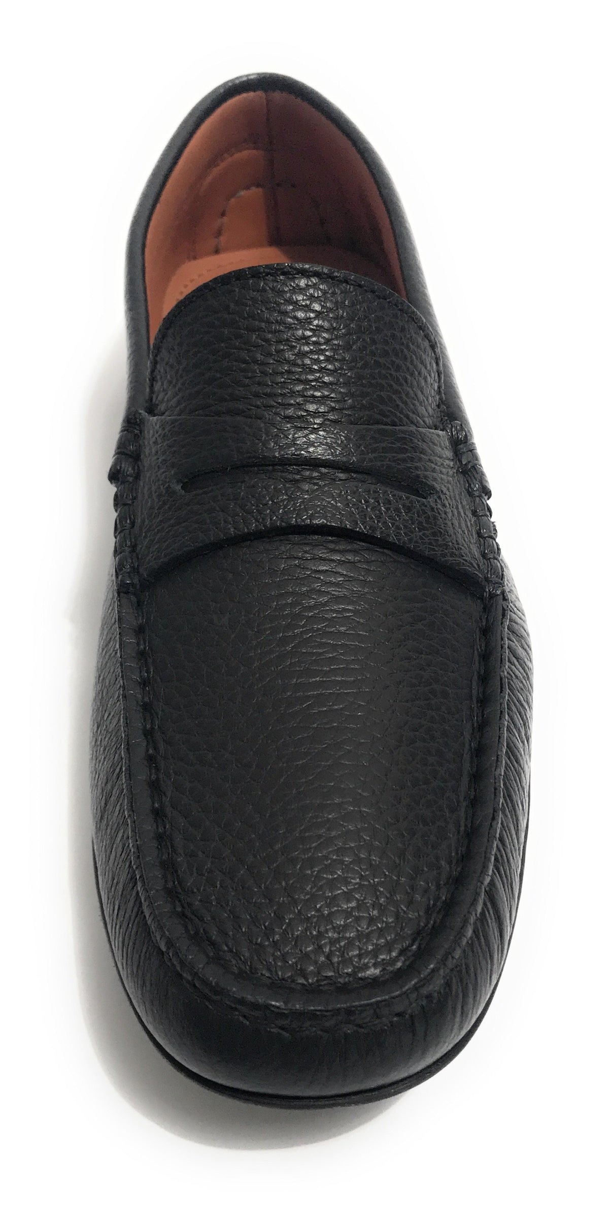 SCARPE UOMO ELITE MOCASSINO TUBOLARE IN PELLE DI CERVO COLORE NERO U20EL05
