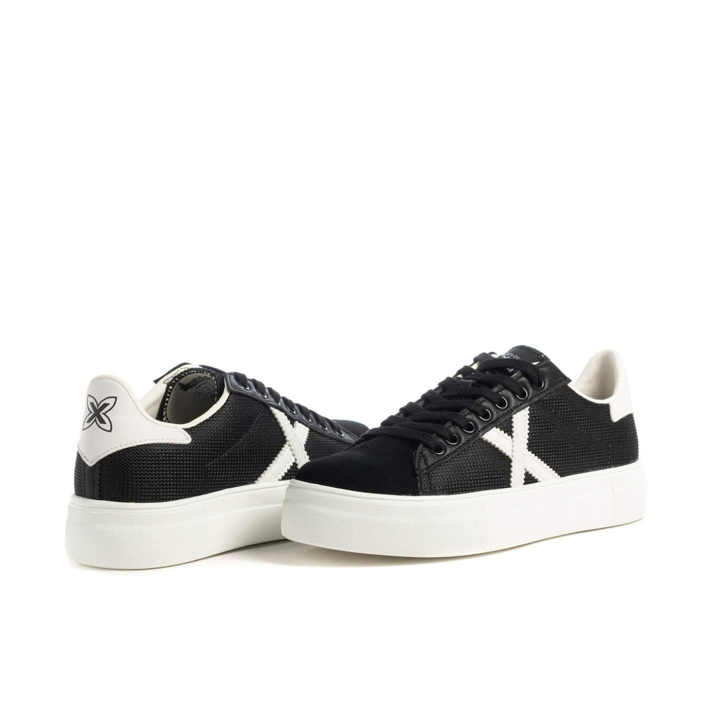 Scarpe donna Munich sneaker Rete Sky 14 suede/ tessuto nero DS21MU07 8085014