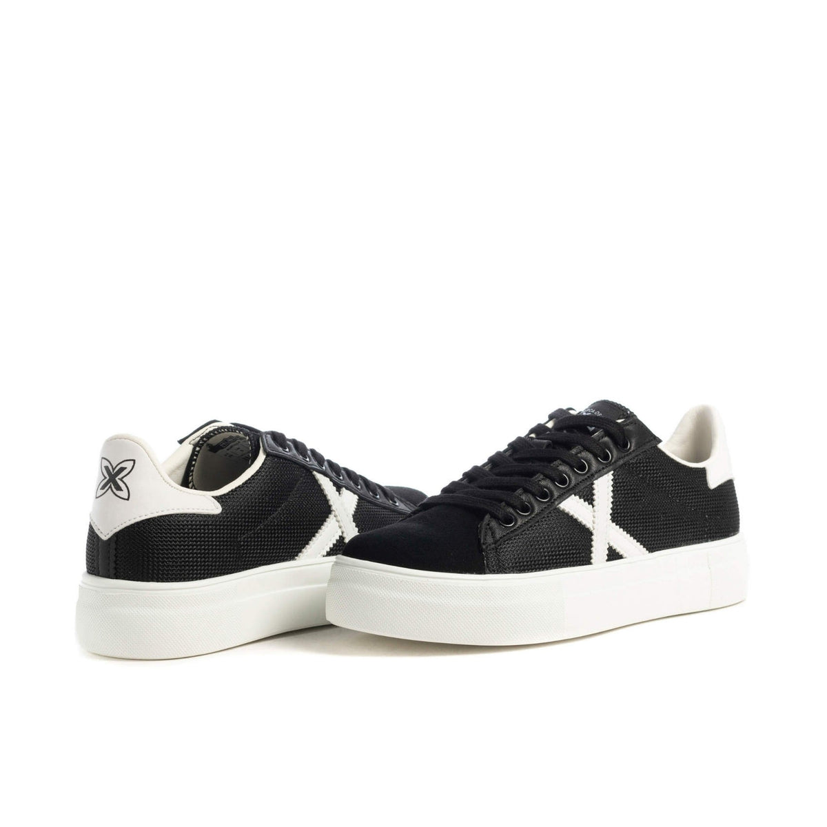 Scarpe donna Munich sneaker Rete Sky 14 suede/ tessuto nero DS21MU07 8085014