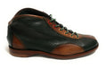 Scarpe uomo Botti polacchino Piper col. verde camel/ dattero U18BO05