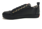 Scarpe donna Love Moschino sneaker ecopelle nappa nero D20MO11