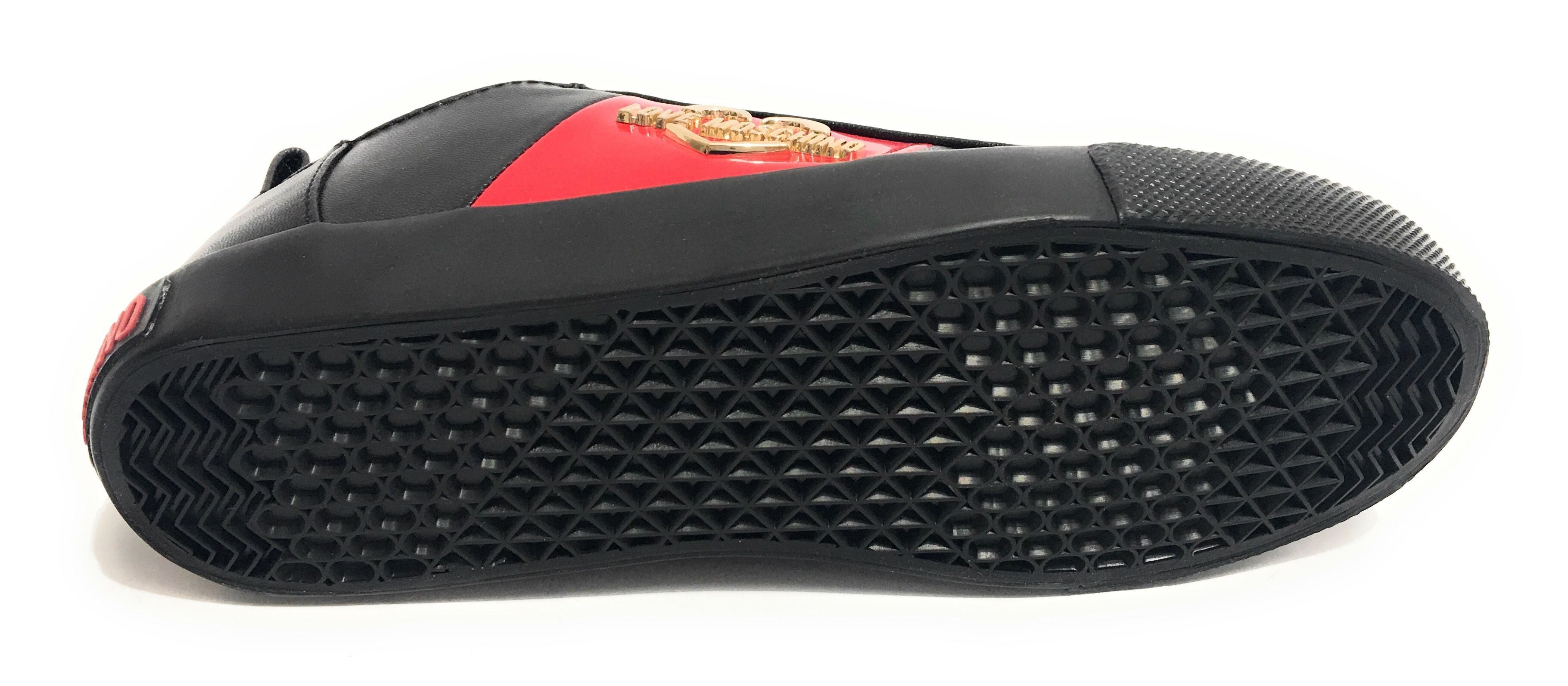 Scarpe donna Love Moschino sneaker ecopelle nappa nero D20MO11