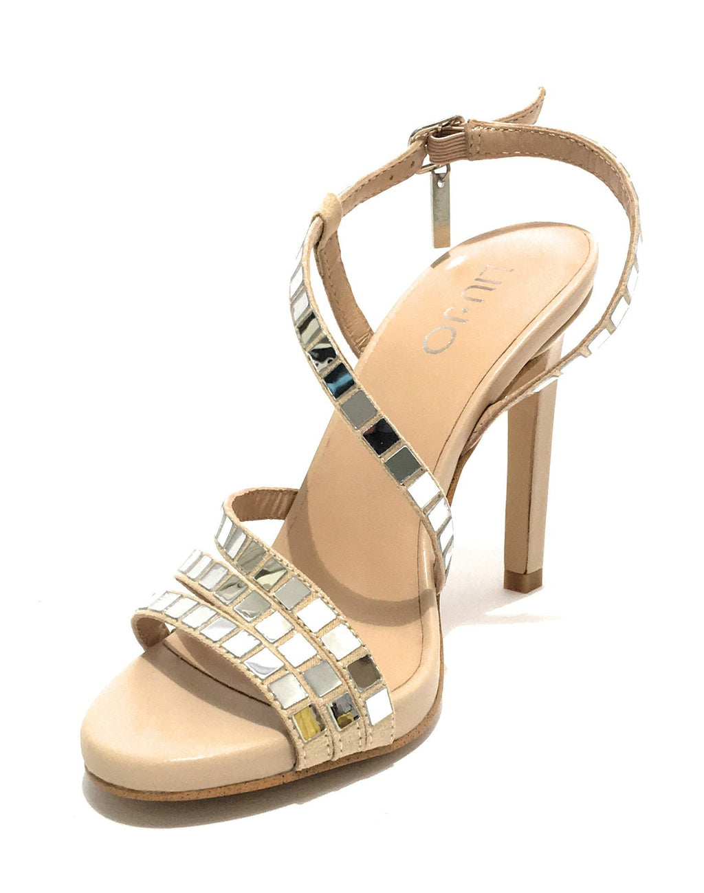SCARPE DONNA SANDALO LIU-JO MOD. BLOOM TC 100 PELLE SCAMOSCIATA COLORE SAND DS19LJ19