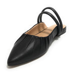 Sandalo Guess Vivians sabot in pelle black DS22GU64 FL6VVSLEA06
