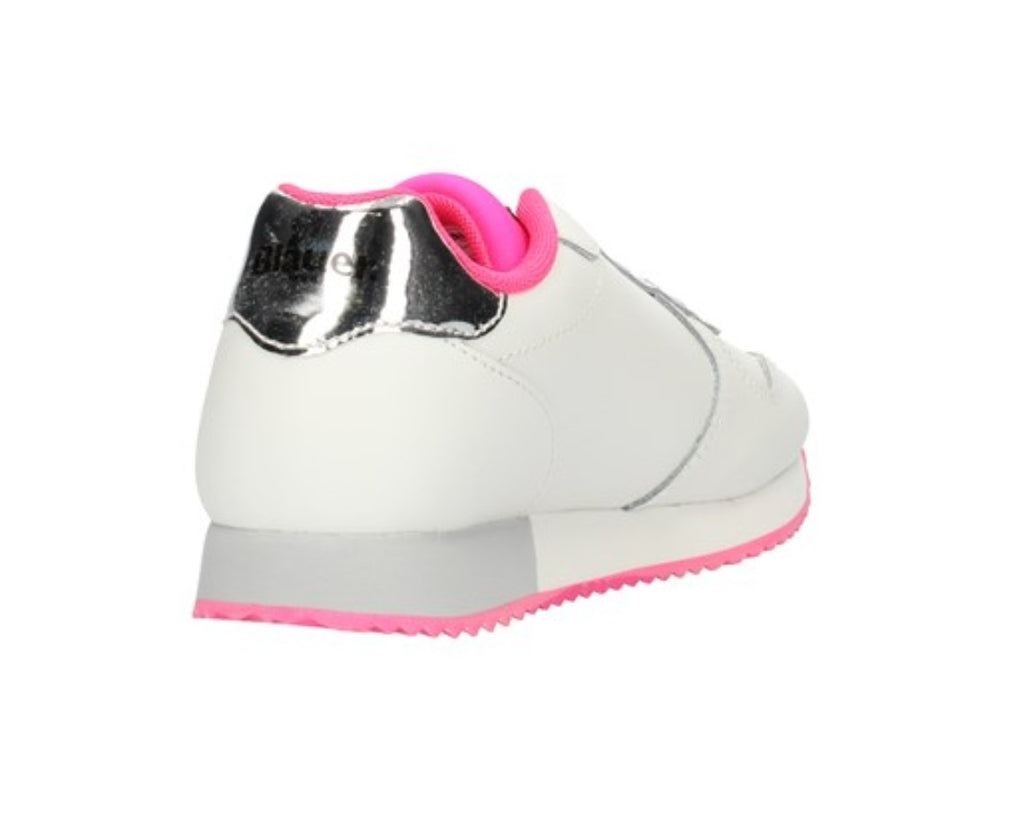 Scarpe  Blauer sneaker Lilli in pelle white/ fuxia/ silver ZS21BU03 S1LILLI02