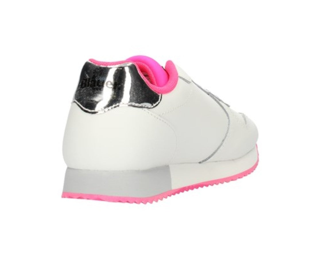 Scarpe  Blauer sneaker Lilli in pelle white/ fuxia/ silver ZS21BU03 S1LILLI02