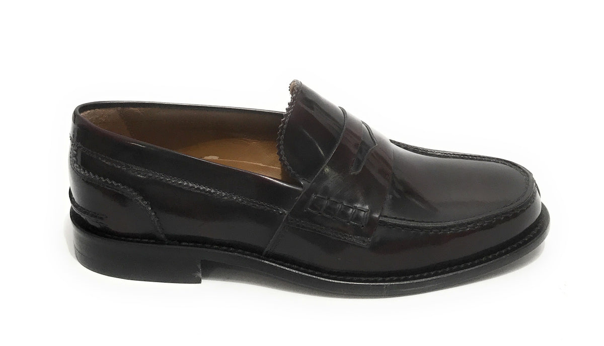 Mocassino uomo Elite in pelle abrasivata rosso bordeaux US21EL03
