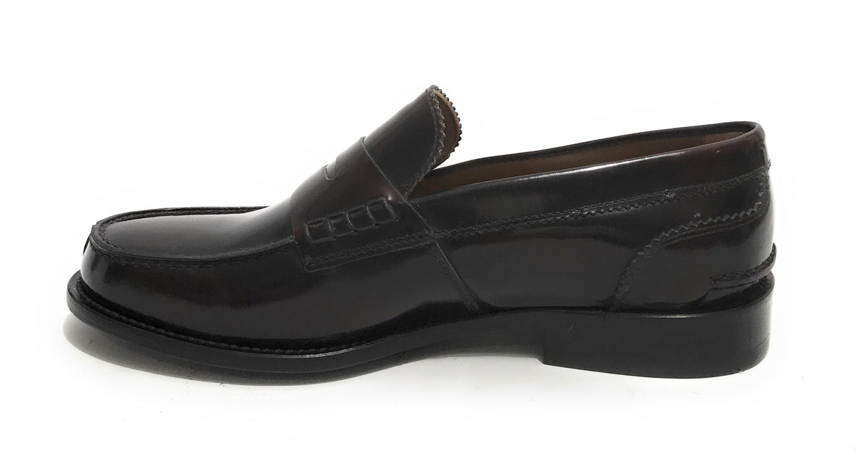 Mocassino uomo Elite in pelle abrasivata rosso bordeaux US21EL03