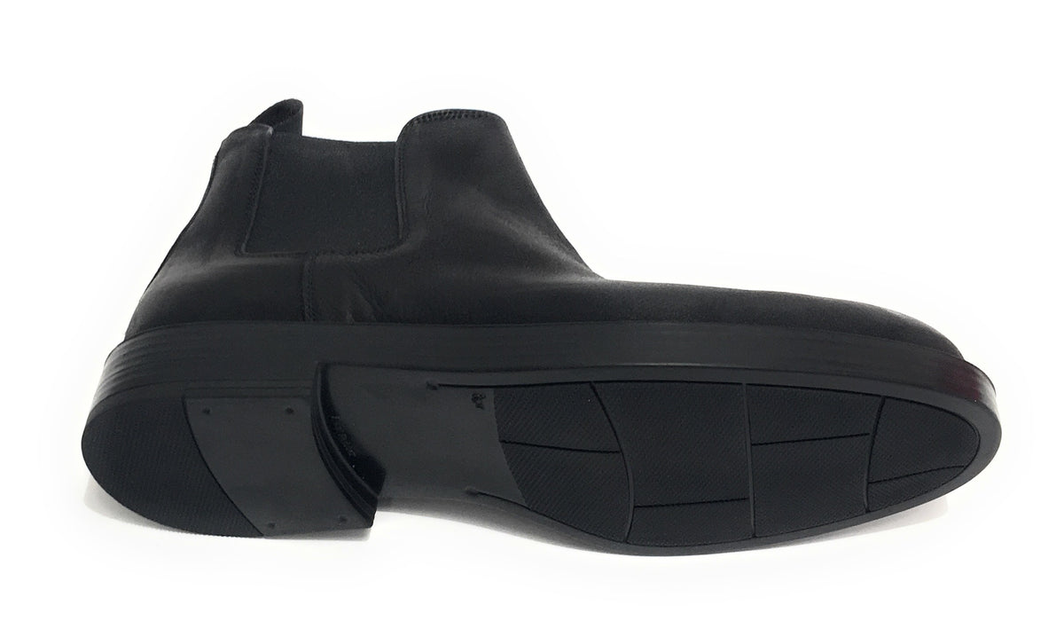 Scarpe Ton Goût stivaletto beatles uomo pelle vintage nero U20TG04