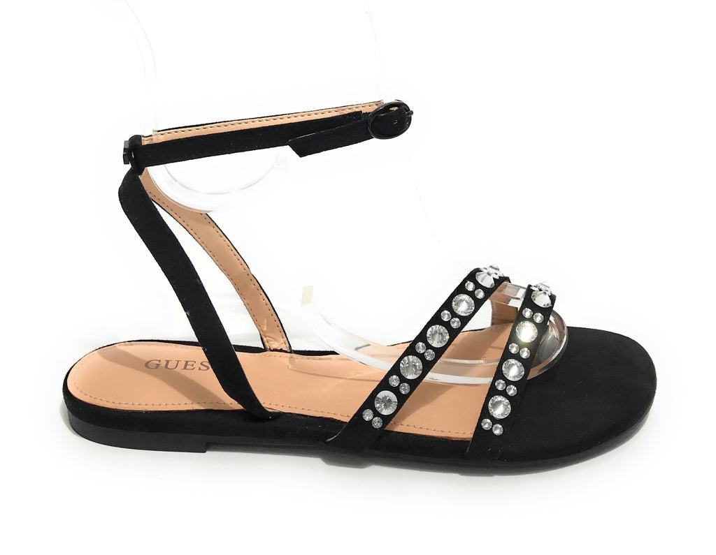 Sandalo Guess Teagin sandalo con cinturino alla caviglia black DS22GU59 FL6TGNPEL03