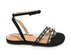 Sandalo Guess Teagin sandalo con cinturino alla caviglia black DS22GU59 FL6TGNPEL03