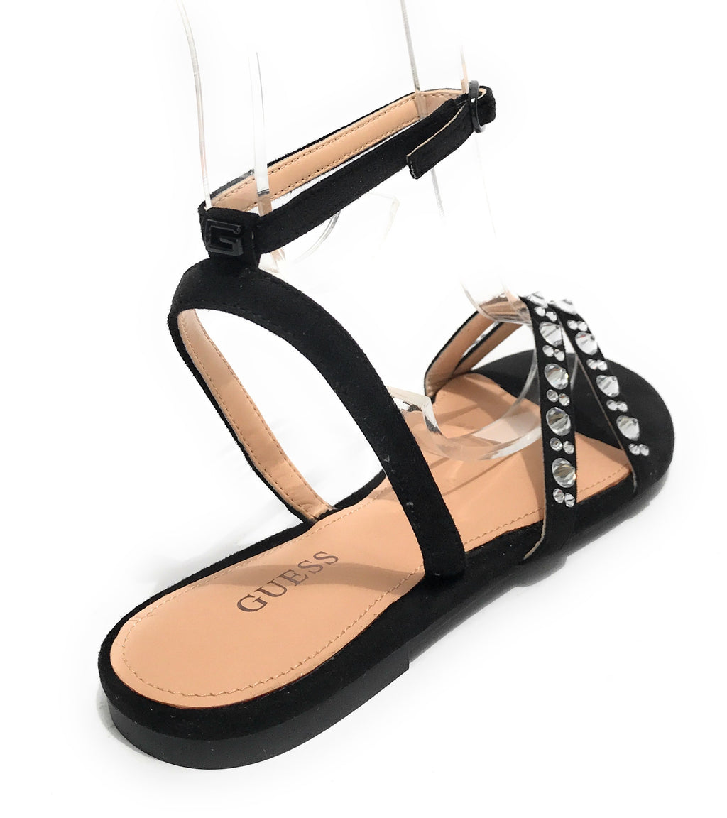 Sandalo Guess Teagin sandalo con cinturino alla caviglia black DS22GU59 FL6TGNPEL03