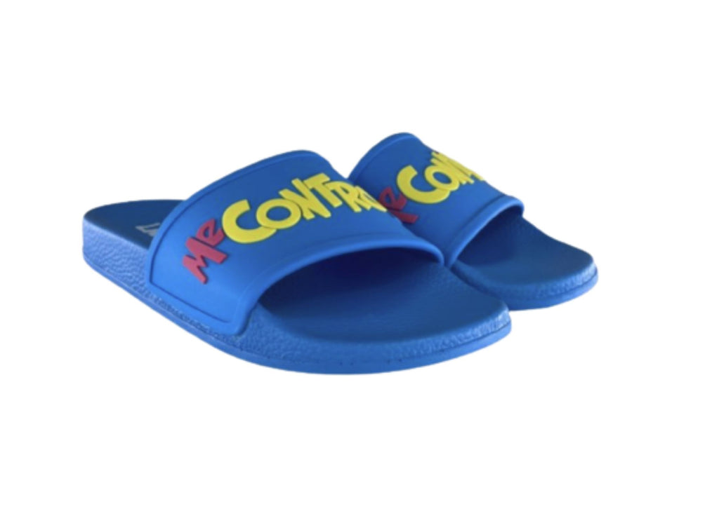 Scarpe bambino Liu-Jo ciabatta Me Contro Te kos-9 slipper blu ZS21LJ25 4B1005EX102