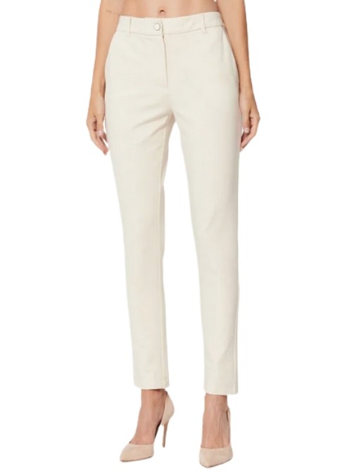 Pantalone donna Guess Zoe pants avorio E23GU80 W2YB01K8RN0