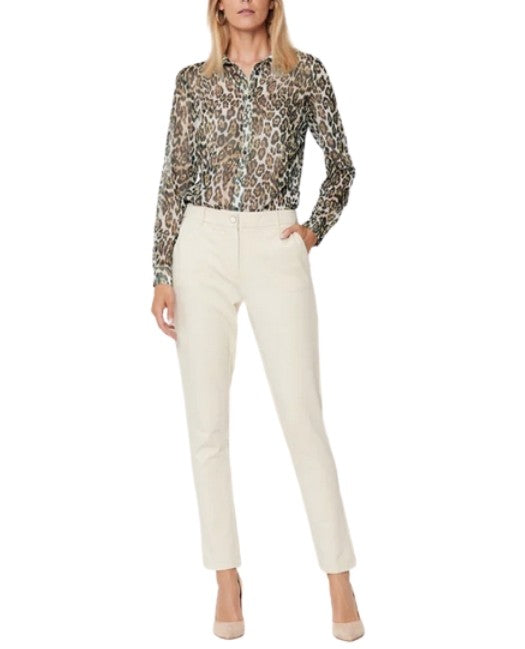 Pantalone donna Guess Zoe pants avorio E23GU80 W2YB01K8RN0