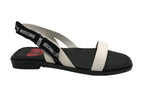 Scarpe donna Love Moschino sandalo in ecopelle bianco DS22MO18 JA16212G