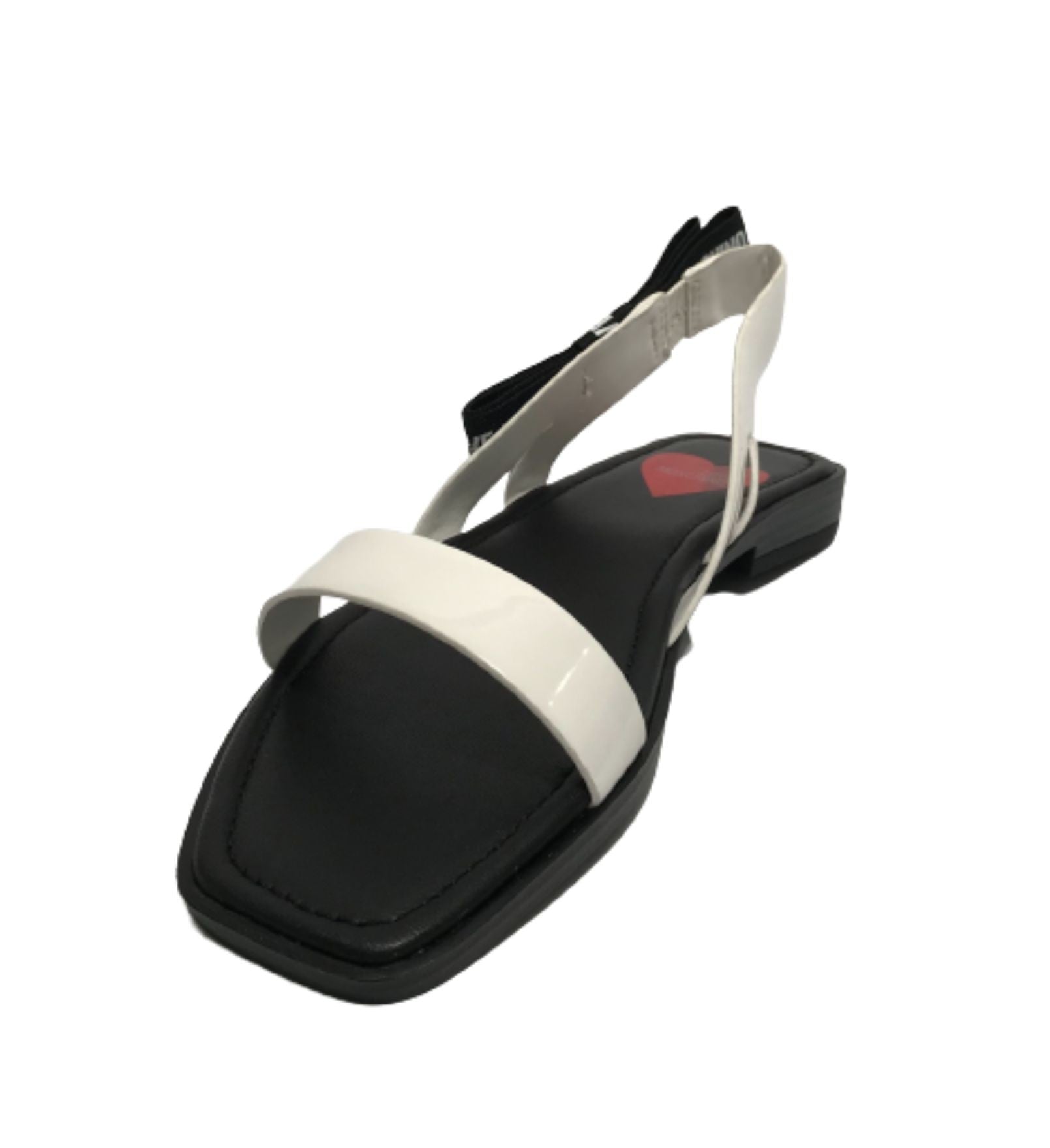 Scarpe donna Love Moschino sandalo in ecopelle bianco DS22MO18 JA16212G