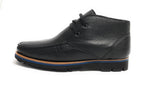 SCARPE UOMO ELITE POLACCHINO IN PELLE DI CERVO COLORE NERO U18EL03
