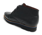 SCARPE UOMO ELITE POLACCHINO IN PELLE DI CERVO COLORE NERO U18EL03