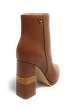 Scarpe donna Guess stivaletto a punta Edite in pelle cognac D22GU20 FL7EDILEA10