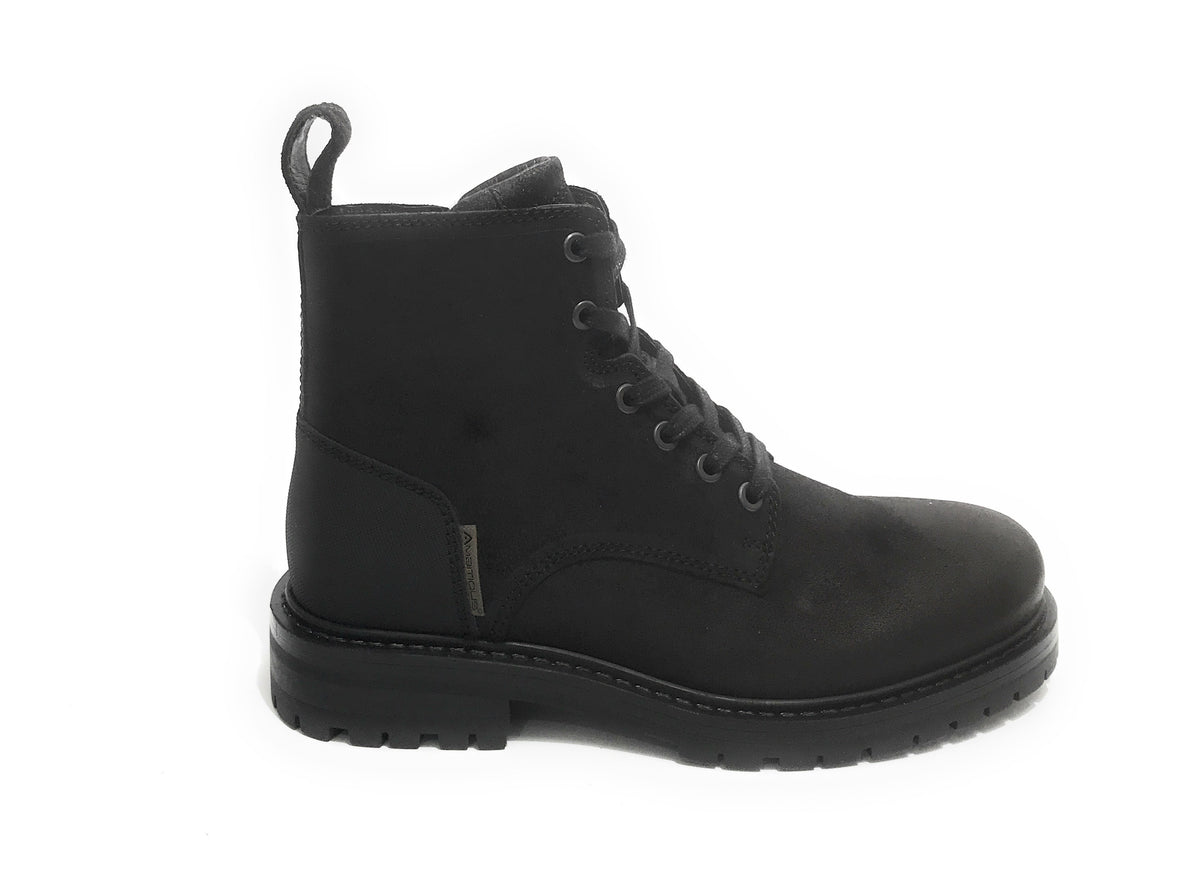Scarpe uomo Ambitious 10958 anfibio in pelle scamosciata black U21AM22
