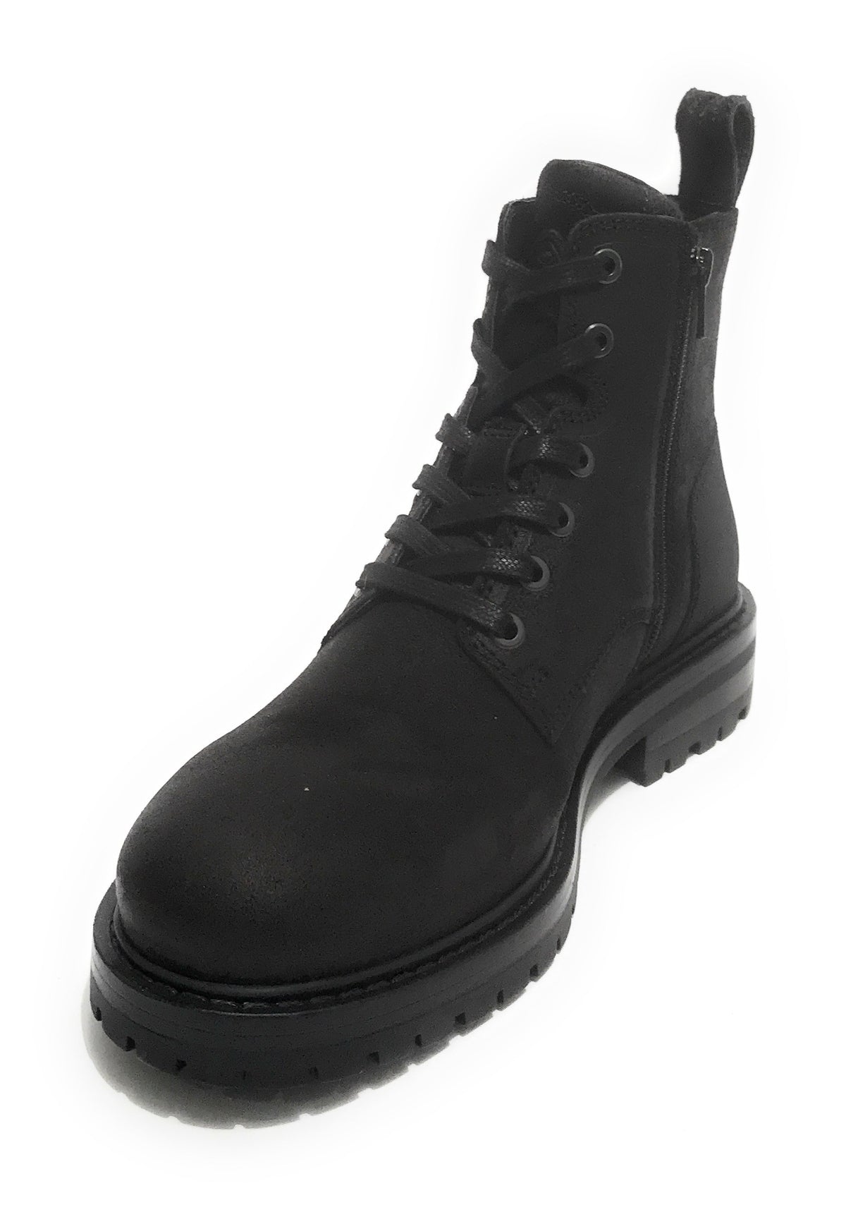 Scarpe uomo Ambitious 10958 anfibio in pelle scamosciata black U21AM22