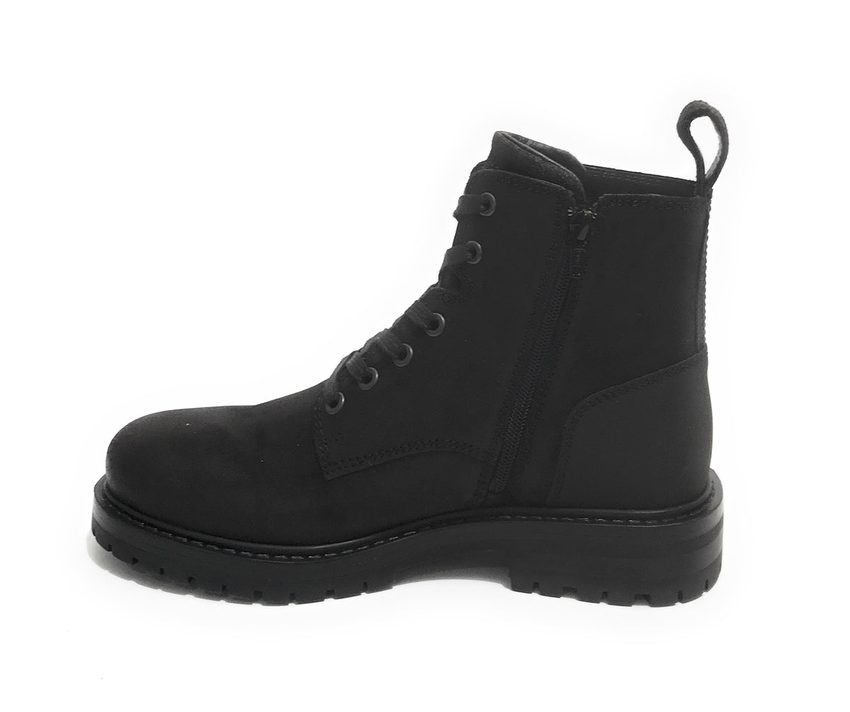 Scarpe uomo Ambitious 10958 anfibio in pelle scamosciata black U21AM22