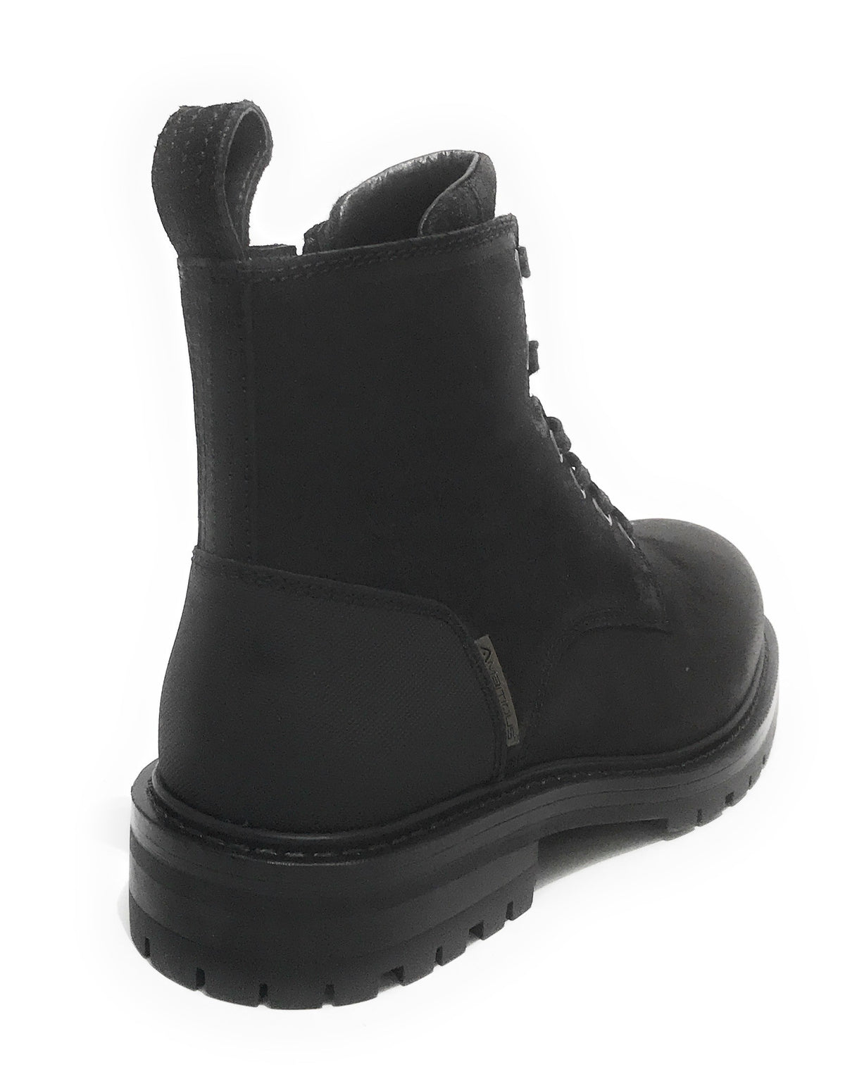 Scarpe uomo Ambitious 10958 anfibio in pelle scamosciata black U21AM22
