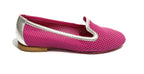 Scarpe donna BorboniQua ballerina traforata Marina in pelle fuxia/ silver DS21BB03