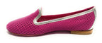 Scarpe donna BorboniQua ballerina traforata Marina in pelle fuxia/ silver DS21BB03