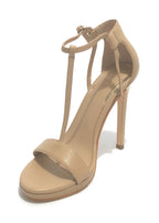 Scarpe Guess sandalo con tacco tc 110 mod Tecru in pelle beige donna DS20GU63
