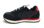 Scarpe Sun68 sneaker Boy's Tom in Japan suede/ nylon nero ZS22SU24 Z32305