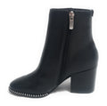 SCARPE DONNA STIVALETTO GUESS MOD.COLETE TC 80 PELLE BLACK D19GU37