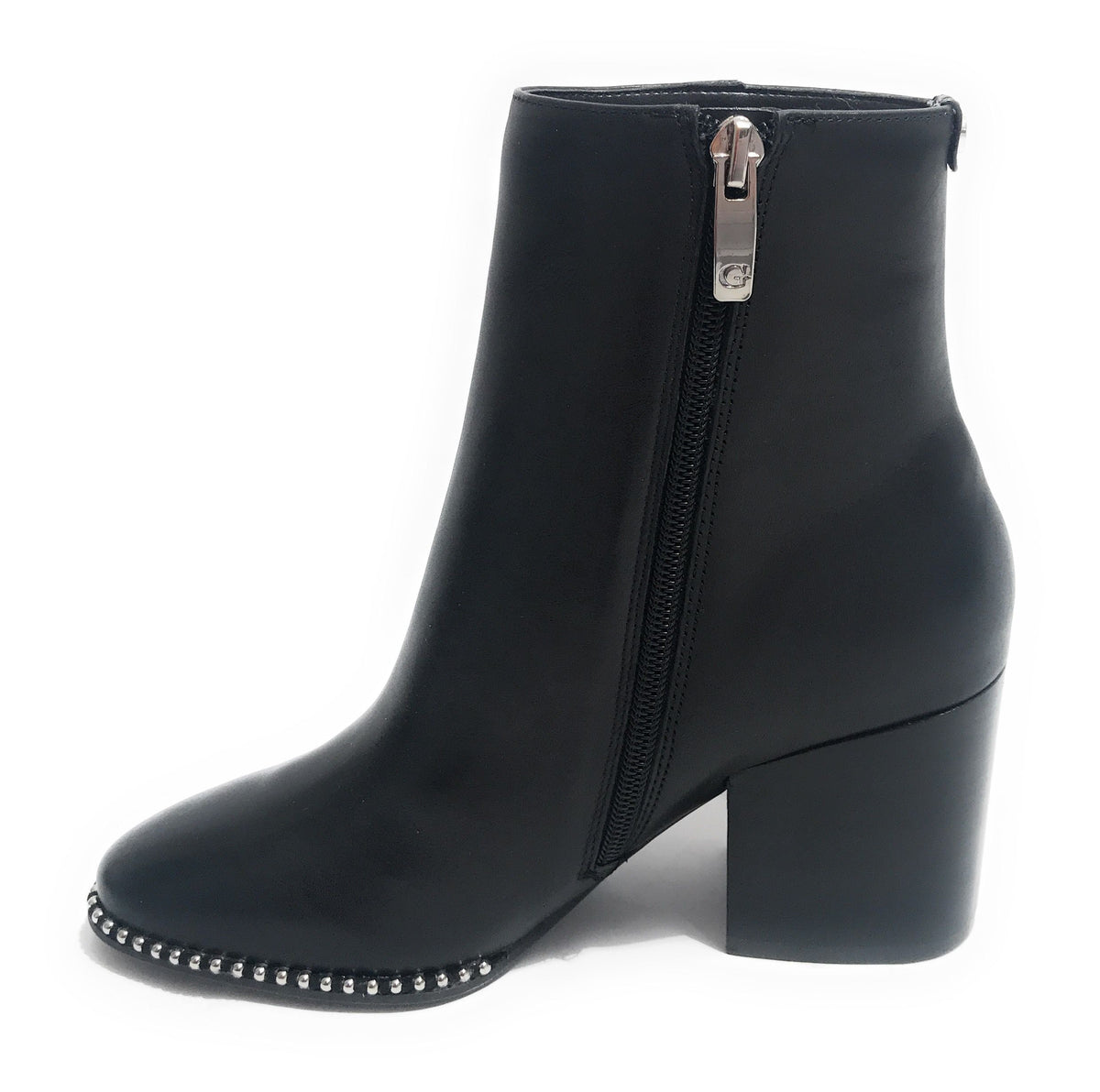 SCARPE DONNA STIVALETTO GUESS MOD.COLETE TC 80 PELLE BLACK D19GU37