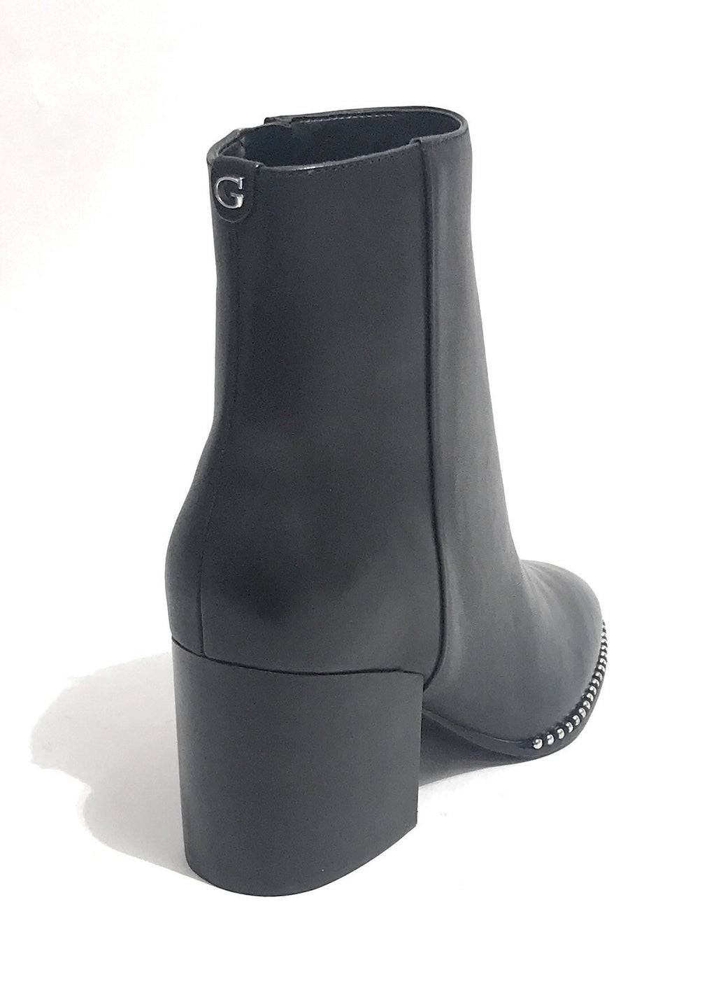 SCARPE DONNA STIVALETTO GUESS MOD.COLETE TC 80 PELLE BLACK D19GU37