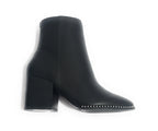 SCARPE DONNA STIVALETTO GUESS MOD.COLETE TC 80 PELLE BLACK D19GU37