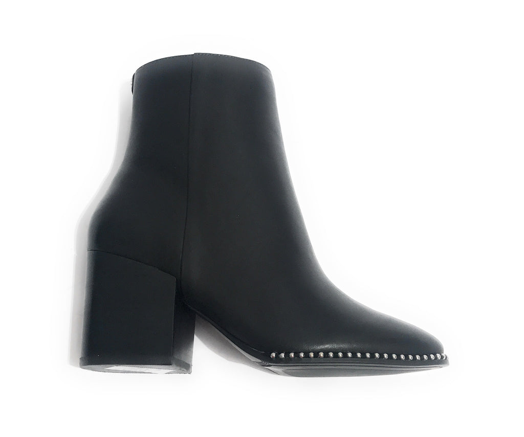 SCARPE DONNA STIVALETTO GUESS MOD.COLETE TC 80 PELLE BLACK D19GU37