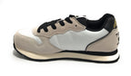 Scarpe Sun68 sneaker Boy's Tom in Japan suede/ nylon bianco ZS22SU26 Z32305