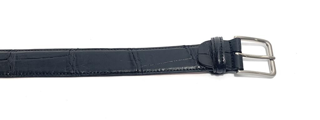 Cinta in pelle coccodrillo   H 35  A20EL01