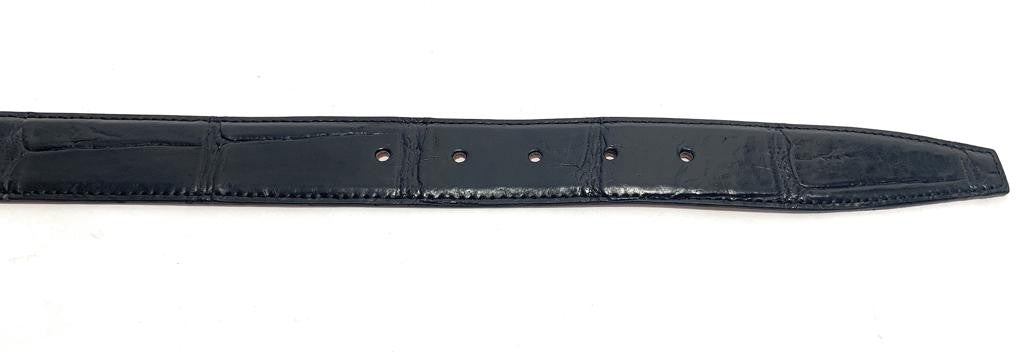 Cinta in pelle coccodrillo   H 35  A20EL01