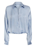 Camicia donna Guess Nada Shirt light blu ES22GU01 W1YH90WES0