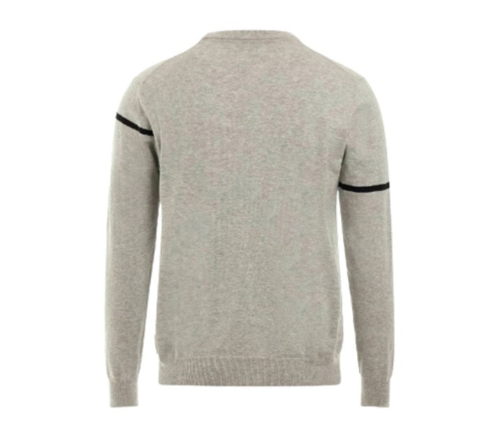 Pullover uomo Guess girocollo rob cn logo sweater grigio ES23GU17 M3RR13Z33R1