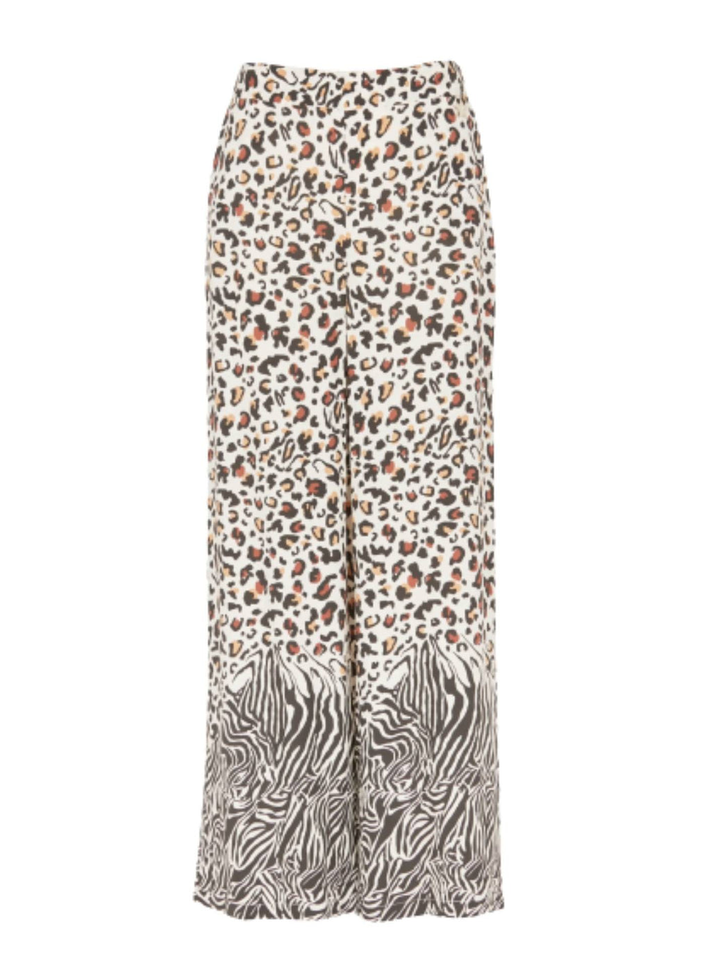 Pantalone Liu Jo lungo animalier multicolore ES23LJ25 VA3045 TS349